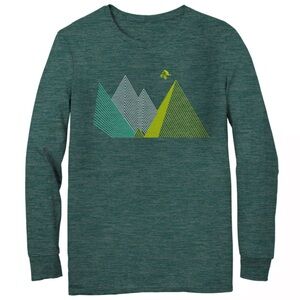 Tek Gear Boys Long Sleeve Ride the Mountains Graphic Tee Shirt